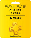 PS PLUS PS4 Y PS5 EXTRA 12 MESES