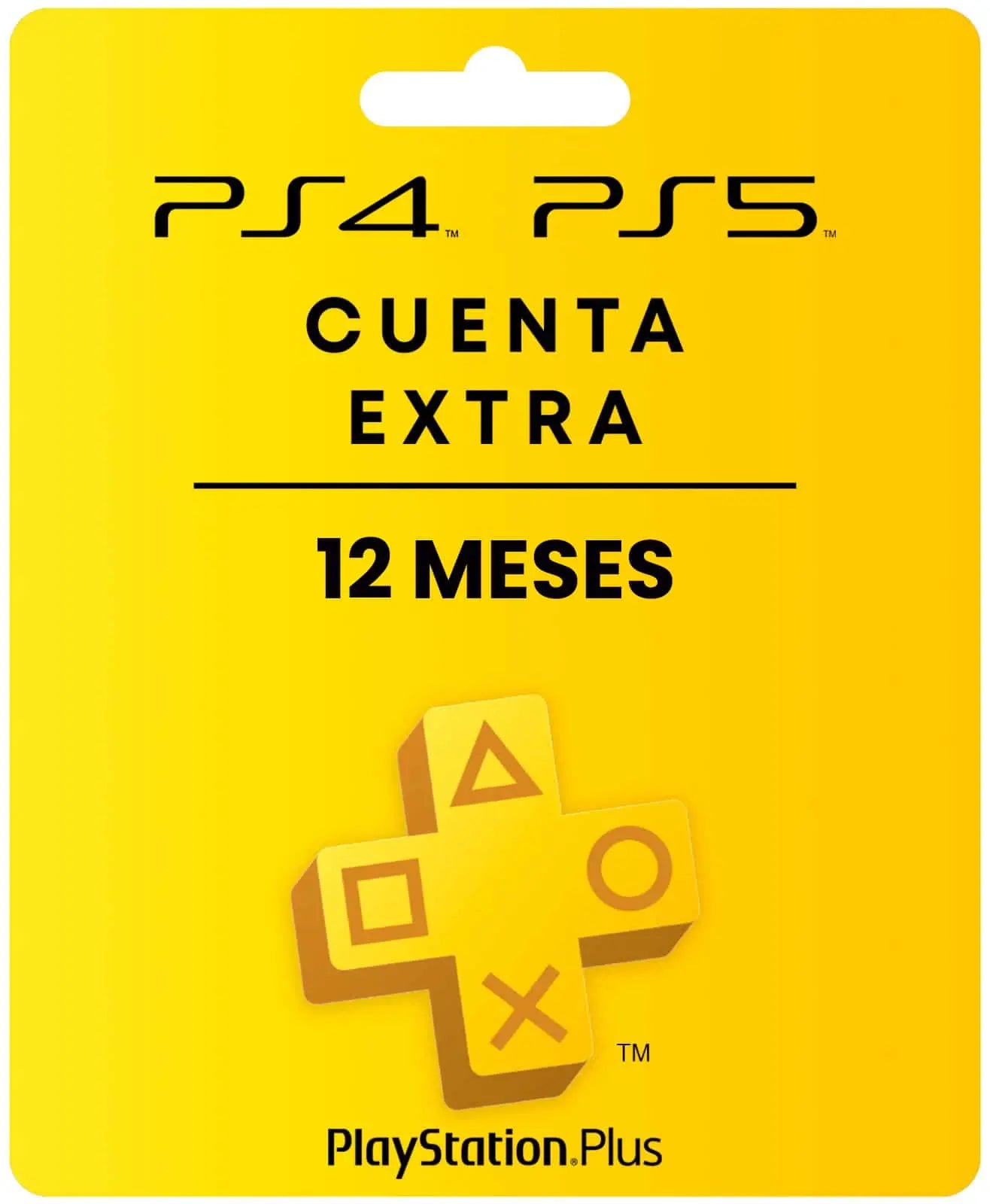 PS PLUS PS4 Y PS5 EXTRA 12 MESES