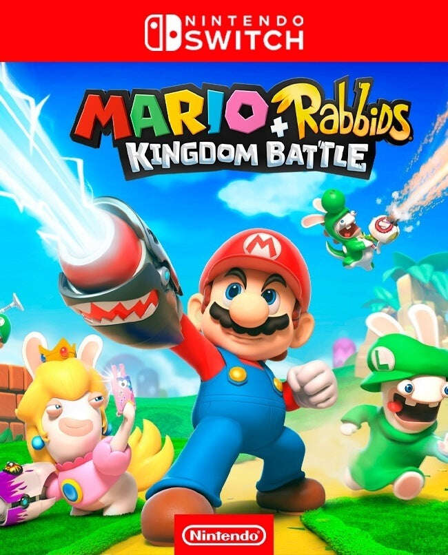 Mario mas Rabbids Kingdom Battle - Nintendo Switch RiukStoredigital
