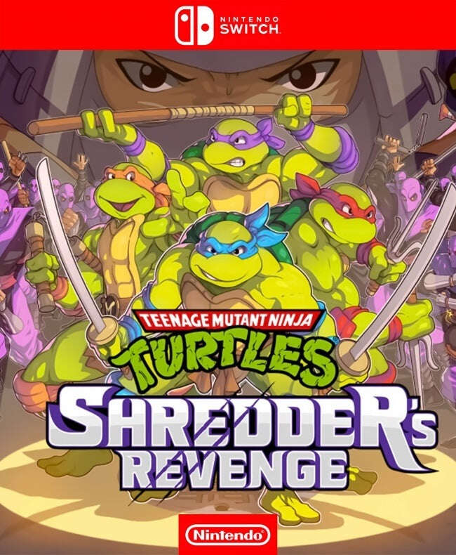 Teenage Mutant Ninja Turtles Shredders Revenge - NINTENDO SWITCH RiukStoredigital