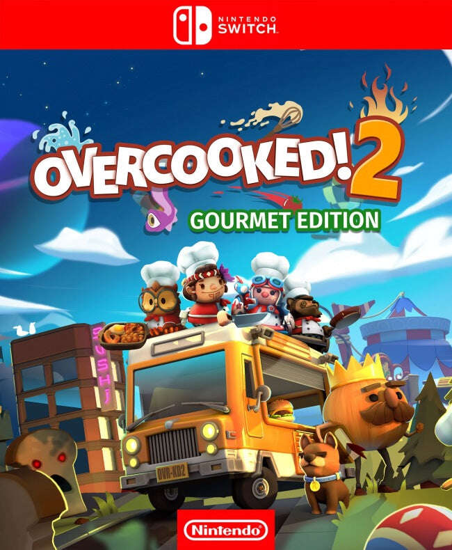 Overcooked 2 Gourmet Edition - Nintendo Switch RiukStoredigital