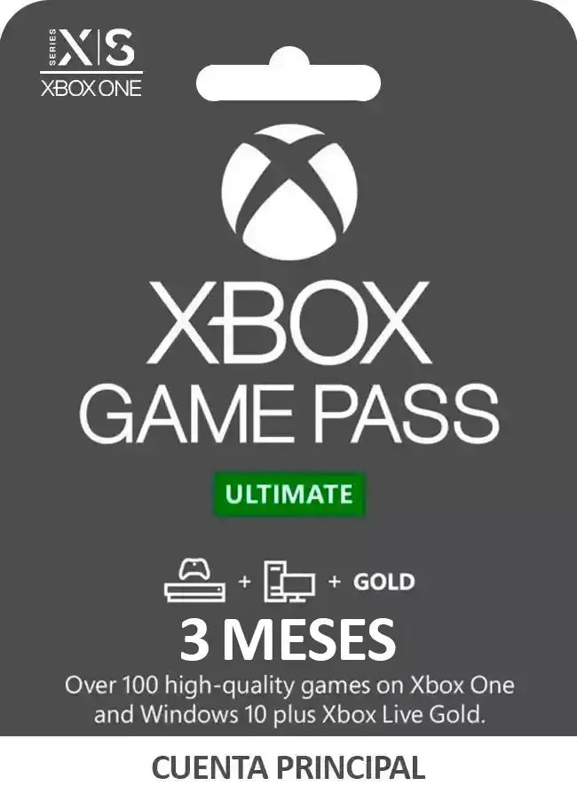GAME PASS ULTIMATE 3 MESES CONSOLA RiukStoredigital