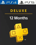 PS PLUS DELUXE PS4 Y PS5 12 MESES